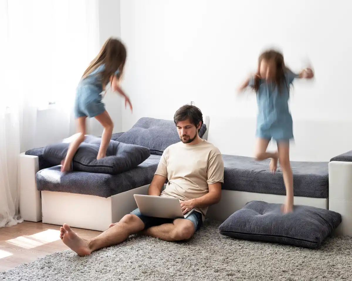 wifi router home czech family slow internet frustrated