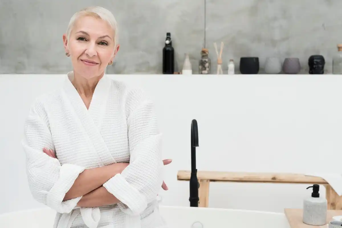 facial cleansing for mature skin Czech bathroom