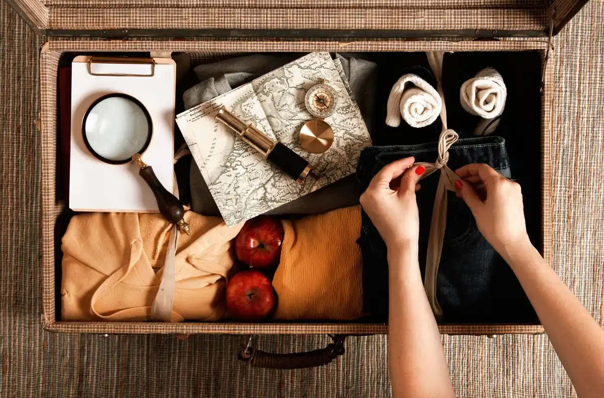 old socks travel hacks